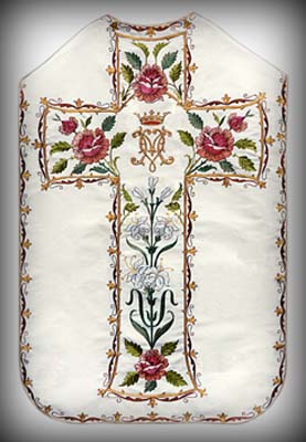 Classic Marian Vestments from Italy